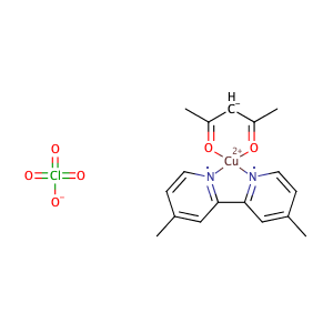 [copper(II)(acetylacetonato)(4,4'-dimethyl-2,2'-bipyridine)]ClO4,CAS No. 725228-94-4.