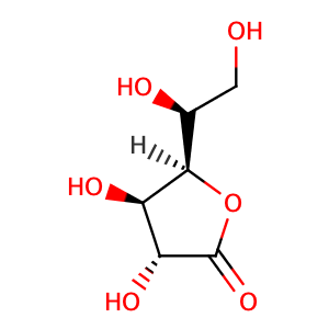 D-Gluconic acid, γ-lactone,CAS No. 1198-69-2.