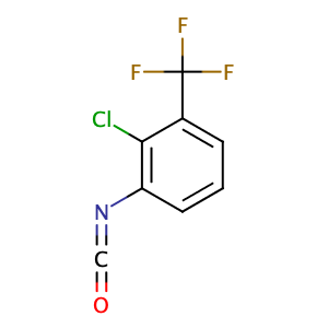 Benzene, 2-chloro-1-isocyanato-3-(trifluoromethyl)-,CAS No. 88330-63-6.