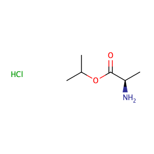 (R)-2-aminopropionic acid isopropyl ester hydrochloride,CAS No. 39613-92-8.