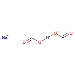 sodium hydrogen methane(formylhydroxy)hydrogenio hydrogen carboxylate,CAS No. 84050-17-9.