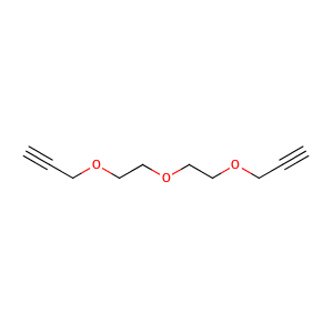 alpha,omega-bis(O-propargyl)diethylene glycol,CAS No. 126422-57-9.