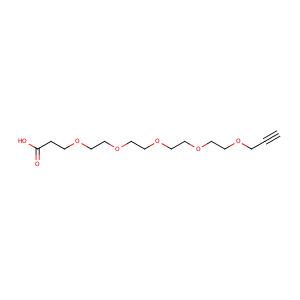 3-(2-{2-[2-(2-prop-2-ynyloxyethoxy)ethoxy]ethoxy}ethoxy)propanoic acid,CAS No. 1245823-51-1.