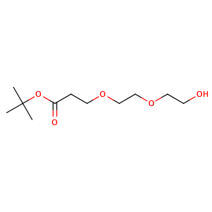 tert-butyl 3-[2-(2-hydroxy-ethoxy)-ethoxy]propanoate,CAS No. 133803-81-3.