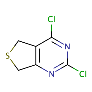2,4-dichloro-5,7-dihydrothieno[3,4-d]pyrimidine,CAS No. 74901-71-6.