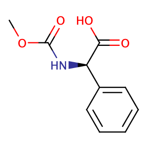(R)-2-(methoxycarbonylamino)-2-phenylacetic acid,CAS No. 50890-96-5.