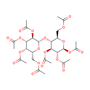 D-Cellobiose octaacetate,CAS No. 3616-19-1.