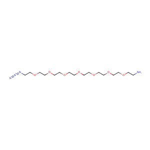 23-azido-3,6,9,12,15,18,21-Heptaoxatricosan-1-amine ,CAS No. 1333154-77-0.