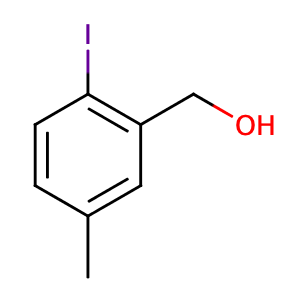 2-iodo-5-methyl-Benzenemethanol ,CAS No. 220991-50-4.