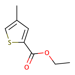 4-methyl-2-Thiophenecarboxylic acid, ethyl ester,CAS No. 14282-79-2.