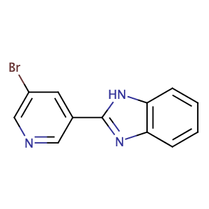 2-(5-bromo-3-pyridinyl)-1H-Benzimidazole,CAS No. 953848-21-0.