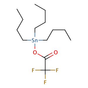2,2,2-trifluoro-Acetic acid, tributylstannyl ester,CAS No. 7299-28-7.