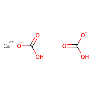 Calcium bicarbonate,CAS No. 3983-19-5.