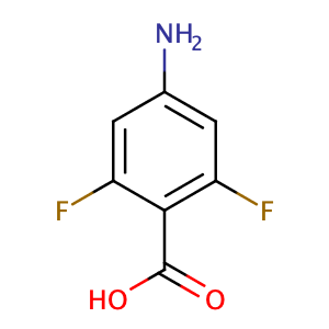 4-amino-2,6-difluoro-Benzoic acid,CAS No. 154314-62-2.