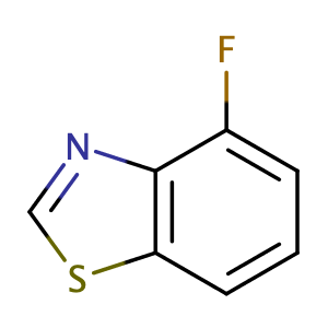 4-fluoro-Benzothiazole,CAS No. 1247348-92-0.