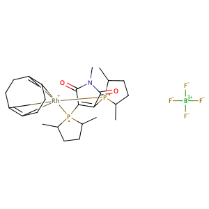 [3,4-bis[(2R,5R)-2,5-dimethyl-1-phospholanyl-κP]-1-methyl-1H-pyrrole-2,5-dione][(1,2,5,6-η)-1,5-cyclooctadiene]-Rhodium(1+), tetrafluoroborate(1-) (1:1),CAS No. 821793-41-3.