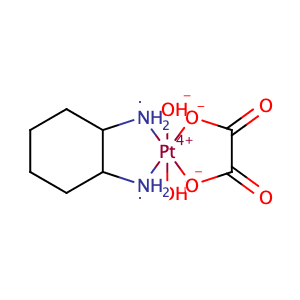 (OC-6-33)-[(1R,2R)-1,2-cyclohexanediamine-κN1,κN2][ethanedioato(2-)-κO1,κO2]dihydroxy-Platinum,CAS No. 111321-67-6.