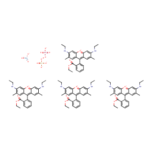 Pigment Red 81,CAS No. 12224-98-5.