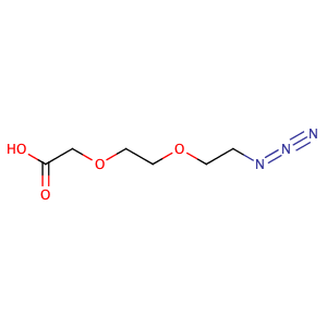 2-(2-(2-azidoethoxy)ethoxy)acetic acid,CAS No. 882518-90-3.