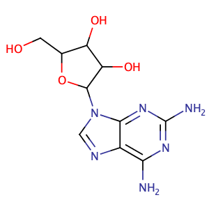 2-Aminoadenosine,CAS No. 2096-10-8.