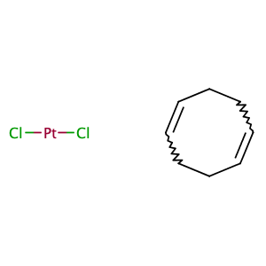 Dichloro(1,5-cyclooctadiene)platinum(II),CAS No. 12080-32-9.
