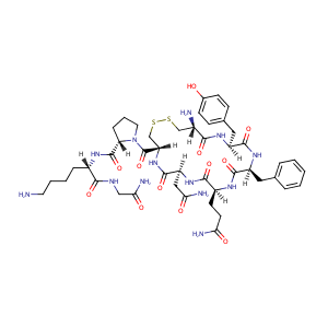 Lypressin,CAS No. 50-57-7.