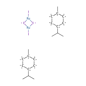 Diiodo(p-cymene)ruthenium(II) dimer,CAS No. 90614-07-6.