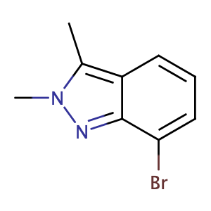 7-bromo-2,3-dimethyl-2H-indazole,CAS No. 845751-62-4.