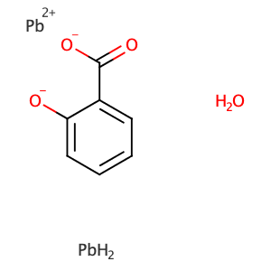 Lead salicylate,CAS No. 824-37-3.