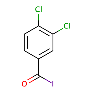 3.4-Dichlor-benzoyliodid,CAS No. 16156-46-0.