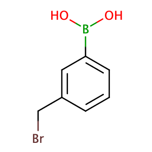 3-(bromomethyl)phenylboronic acid,CAS No. 51323-43-4.