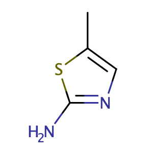 2-Amino-5-methylthiazole,CAS No. 7305-71-7.