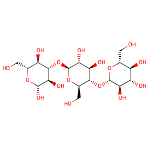 O-beta-D-glucopyranosyl-(1-4)-O-beta-D-glucopyranosyl-(1-3)-beta-D-glucose,CAS No. 157544-59-7. O-beta-D-glucopyranosyl-(1-4)-O-beta-D-glucopyranosyl-(1-3)-beta-D-glucose,CAS No. 157544-59-7.
