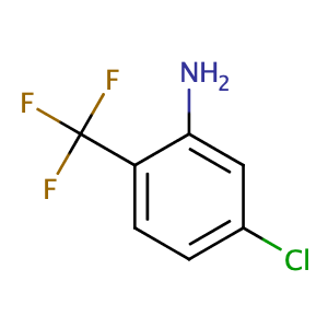 2-Amino-4-chlorobenzotrifluoride,CAS No. 445-14-7.