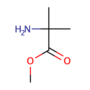 2-amino-2-methylpropionic acid methyl ester,CAS No. 13257-67-5.