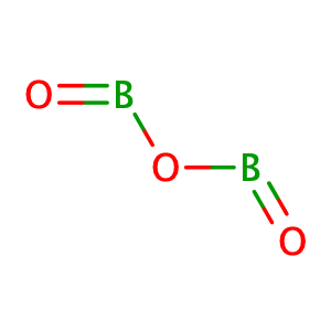 Boron oxide,CAS No. 1303-86-2.