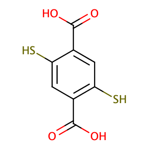 2,5-dimercapto-1,4-benzenedicarboxylic acid,CAS No. 25906-66-5.