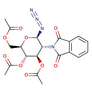 3,4,6-tri-O-acetyl-2-deoxy-2-N-phthalimido-beta-D-glucopyranosyl azide,CAS No. 102816-24-0.