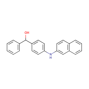 [4-(naphthalen-2-ylamino)phenyl](phenyl)methanol,CAS No. 1063170-85-3.