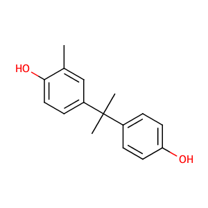 2-(4-hydroxy-3-methylphenyl)-2-(4'-hydroxyphenyl)propane,CAS No. 14151-63-4.