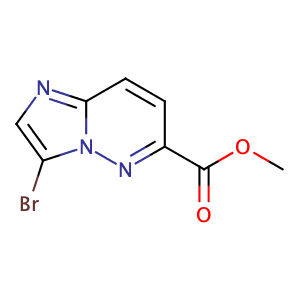 methyl 3-bromoimidazo[1,2-b]pyridazine-6-carboxylate,CAS No. 1234616-07-9.