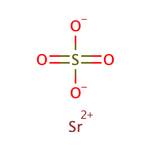 Strontium sulfate,CAS No. 7759-02-6.