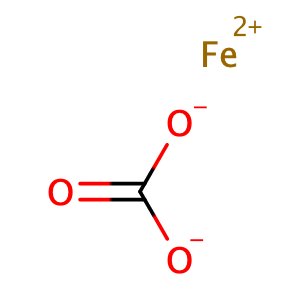 Carbonic acid, iron(2++) salt (1:1),CAS No. 563-71-3.