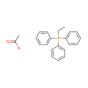 Ethyltriphenylphosphonium acetate,CAS No. 35835-94-0.