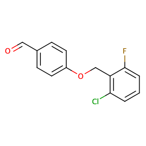 4-((2-Chloro-6-fluorobenzyl)oxy)benzaldehyde,CAS No. 172932-10-4.