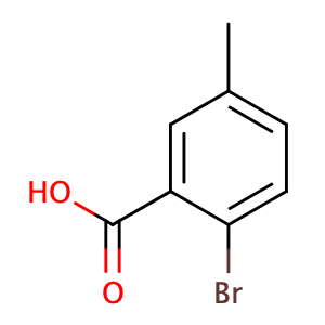 2-Bromo-5-methylbenzoic acid,CAS No. 6967-82-4.