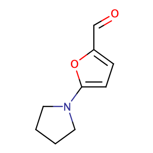 5-(Pyrrolidin-1-yl)furan-2-carbaldehyde,CAS No. 84966-28-9.