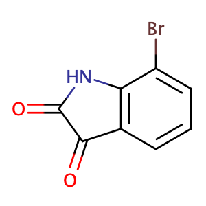 7 - Bromo - isatin,CAS No. 20780-74-9.