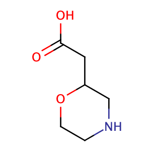 2-Morpholineaceticacid,CAS No. 180863-27-8.