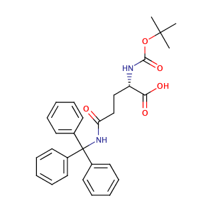 N-Boc-N-trityl-L-glutamine,CAS No. 132388-69-3.